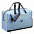 Сумка дорожная Turenne M, серо-голубая с логотипом  заказать по выгодной цене в кибермаркете AvroraStore