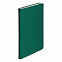 Бизнес-блокнот SIMPLY FLEX, А5,  зеленый, кремовый блок, в клетку с логотипом  заказать по выгодной цене в кибермаркете AvroraStore