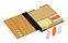 Стикеры для заметок BAMBOO NOTE, коричневая с логотипом  заказать по выгодной цене в кибермаркете AvroraStore