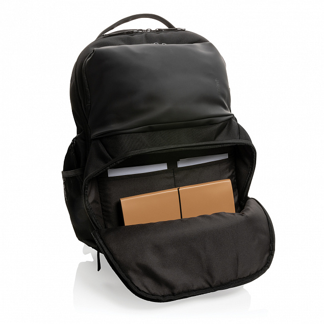 Городской рюкзак Swiss Peak из rPET AWARE™, 15,6" с логотипом  заказать по выгодной цене в кибермаркете AvroraStore