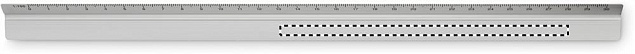 Линейка 30 см из алюминия с логотипом  заказать по выгодной цене в кибермаркете AvroraStore