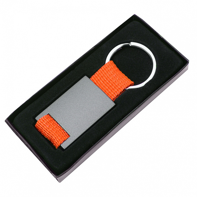 Брелок DARK JET; 2,8 x 6,2 x 0,6 см; оранжевый, металл; лазерная гравировка с логотипом  заказать по выгодной цене в кибермаркете AvroraStore