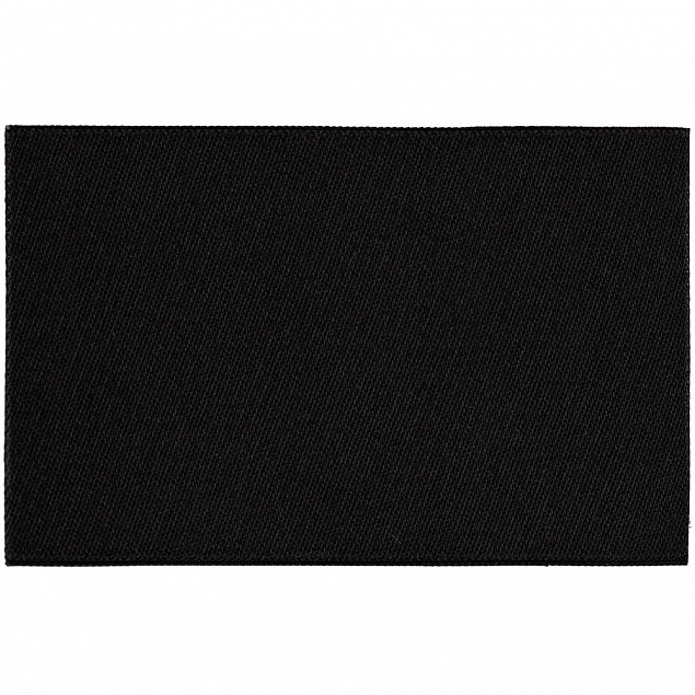 Лейбл тканевый Epsilon, XL, черный с логотипом  заказать по выгодной цене в кибермаркете AvroraStore
