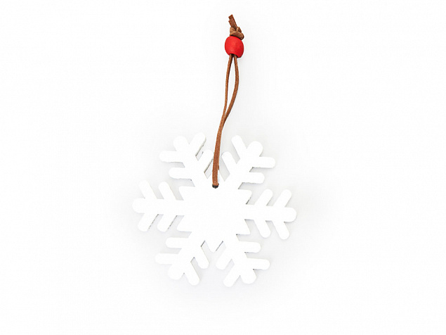 Войлочное рождественское украшение ABEND, снежинка с логотипом  заказать по выгодной цене в кибермаркете AvroraStore