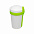 Ланч-бокс Veggie to go Green Line с вилкой (серый) с логотипом  заказать по выгодной цене в кибермаркете AvroraStore