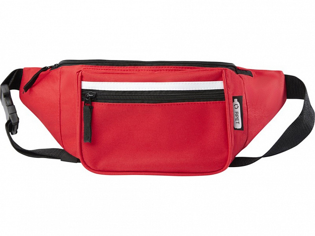 Journey Поясная сумка, красный с логотипом  заказать по выгодной цене в кибермаркете AvroraStore