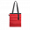 Шоппер Superbag Bubble (красный с черным) с логотипом  заказать по выгодной цене в кибермаркете AvroraStore