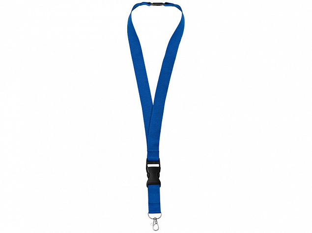 Ремешок на шею "Yogi" с карабином с логотипом  заказать по выгодной цене в кибермаркете AvroraStore