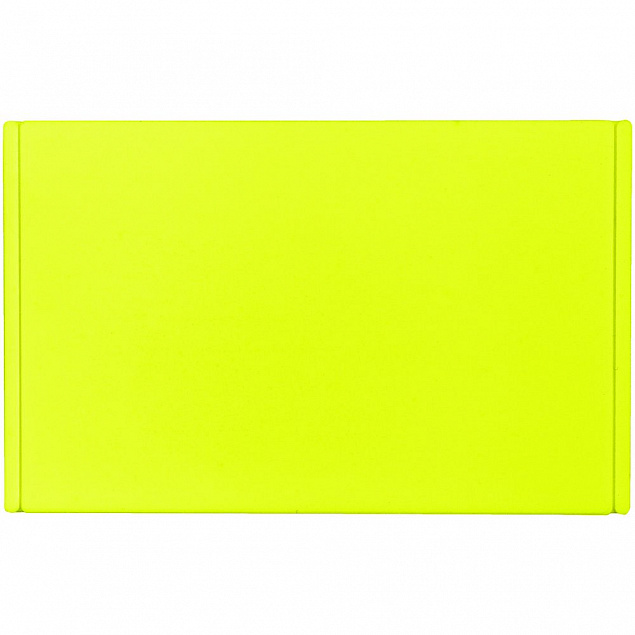 Лейбл из ПВХ Dzeta, L, желтый неон с логотипом  заказать по выгодной цене в кибермаркете AvroraStore