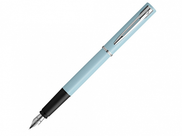 Ручка перьевая «Allure Blue CT» с логотипом  заказать по выгодной цене в кибермаркете AvroraStore