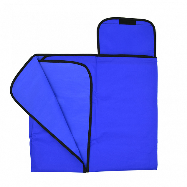Плед для пикника Monaco - Синий HH с логотипом  заказать по выгодной цене в кибермаркете AvroraStore