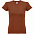 Футболка женская Imperial Women 190, коричневая (терракотовая) с логотипом  заказать по выгодной цене в кибермаркете AvroraStore