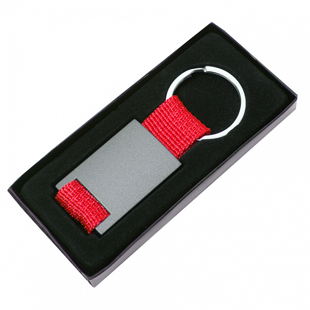 Брелок DARK JET; 2,8 x 6,2 x 0,6 см; красный, металл; лазерная гравировка с логотипом  заказать по выгодной цене в кибермаркете AvroraStore
