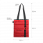 Шоппер Superbag Bubble (красный с черным) с логотипом  заказать по выгодной цене в кибермаркете AvroraStore