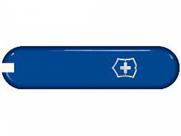 Передняя накладка VICTORINOX 58 мм, пластиковая, синяя с логотипом  заказать по выгодной цене в кибермаркете AvroraStore
