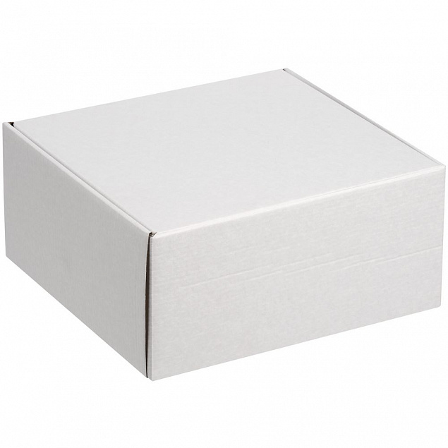 Коробка Grande с ложементом для стопок, белая с логотипом  заказать по выгодной цене в кибермаркете AvroraStore