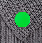 Лейбл из ПВХ Dzeta Round, M, зеленый неон с логотипом  заказать по выгодной цене в кибермаркете AvroraStore