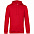 Толстовка с капюшоном унисекс BNC Inspire (Organic), красная с логотипом  заказать по выгодной цене в кибермаркете AvroraStore