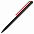 Шариковая ручка GrafeeX в чехле, черная с синим с логотипом  заказать по выгодной цене в кибермаркете AvroraStore