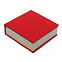 Блокнот бумажный, красный с логотипом  заказать по выгодной цене в кибермаркете AvroraStore