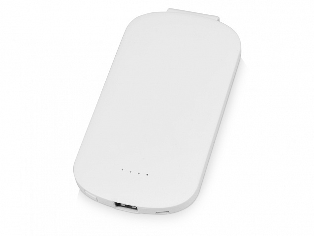 Портативное зарядное устройство "Pin" с клипом, 4000 mAh с логотипом  заказать по выгодной цене в кибермаркете AvroraStore