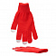 Перчатки сенсорные ZELAND, Красный с логотипом  заказать по выгодной цене в кибермаркете AvroraStore