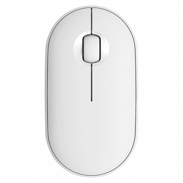 Мышь компьютерная беспроводная Rodent, белая с логотипом  заказать по выгодной цене в кибермаркете AvroraStore