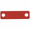 Шильдик металлический Alfa Liten, красный с логотипом  заказать по выгодной цене в кибермаркете AvroraStore