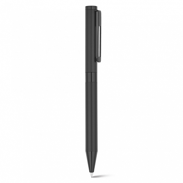 Письменный набор AUTOGRAPH, ручка и ручка-роллер, черный с логотипом  заказать по выгодной цене в кибермаркете AvroraStore