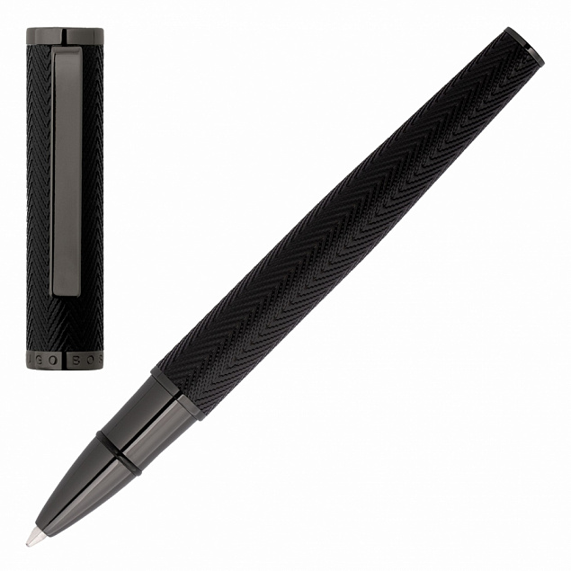 Ручка-роллер Formation Herringbone Gun с логотипом  заказать по выгодной цене в кибермаркете AvroraStore