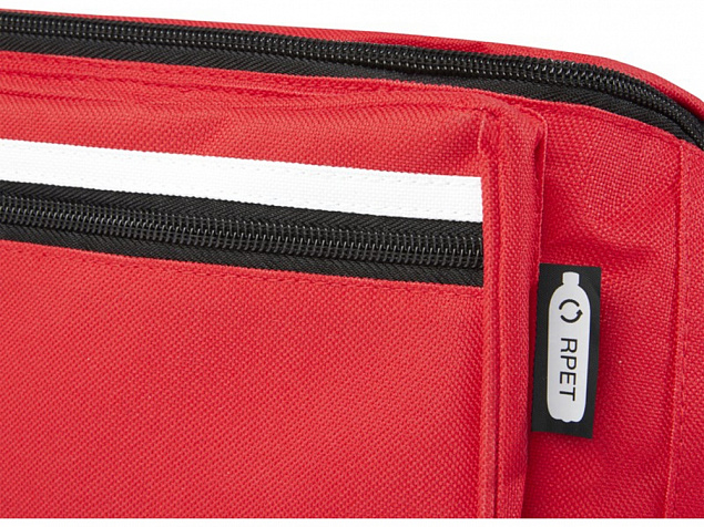 Journey Поясная сумка, красный с логотипом  заказать по выгодной цене в кибермаркете AvroraStore