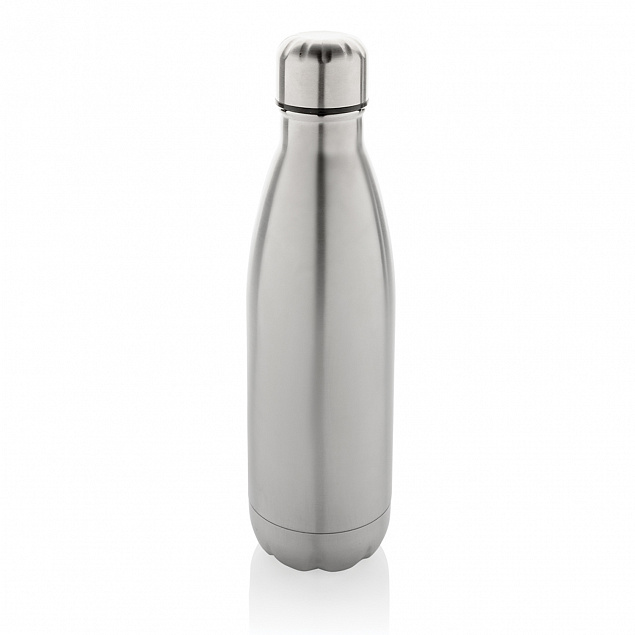 Бутылка для воды Eureka из переработанной нержавеющей стали RCS, 500 мл с логотипом  заказать по выгодной цене в кибермаркете AvroraStore