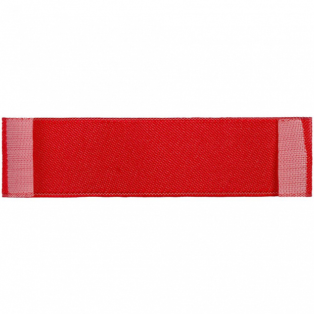 Лейбл тканевый Epsilon, XS, красный с логотипом  заказать по выгодной цене в кибермаркете AvroraStore