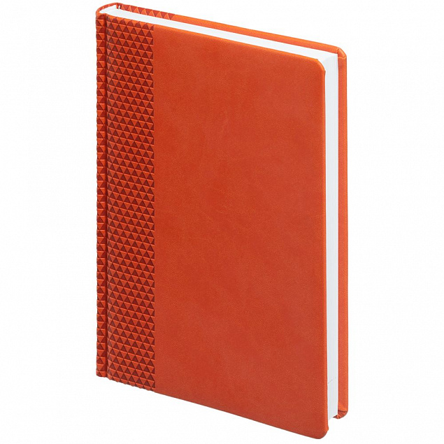 Ежедневник BRAND, недатированный, оранжевый с логотипом  заказать по выгодной цене в кибермаркете AvroraStore