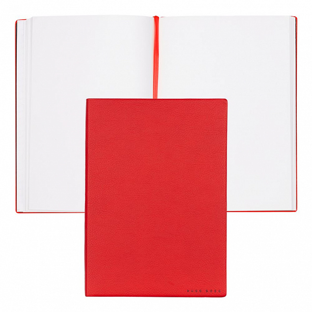 Блокнот A5 Essential Storyline, красный с логотипом  заказать по выгодной цене в кибермаркете AvroraStore
