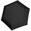 Складной зонт U.200, черный с неоновой петлей с логотипом  заказать по выгодной цене в кибермаркете AvroraStore