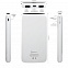 Внешний аккумулятор Bplanner Power 2 ST, софт-тач, 10000 mAh (Белый) с логотипом  заказать по выгодной цене в кибермаркете AvroraStore