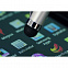 Шариковая ручка Touch Tip, серебристая с логотипом  заказать по выгодной цене в кибермаркете AvroraStore