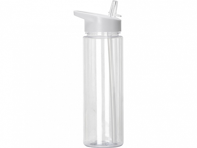 Спортивная бутылка для воды Speedy 700 мл, белый с логотипом  заказать по выгодной цене в кибермаркете AvroraStore