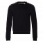 Толстовка Свитшот унисекс STAN футер без начёса, 260, 63 Чёрный с логотипом  заказать по выгодной цене в кибермаркете AvroraStore