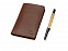 Набор: портмоне, ручка шариковая с логотипом  заказать по выгодной цене в кибермаркете AvroraStore