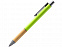 Ручка шариковая металлическая с бамбуковой вставкой PENTA с логотипом  заказать по выгодной цене в кибермаркете AvroraStore