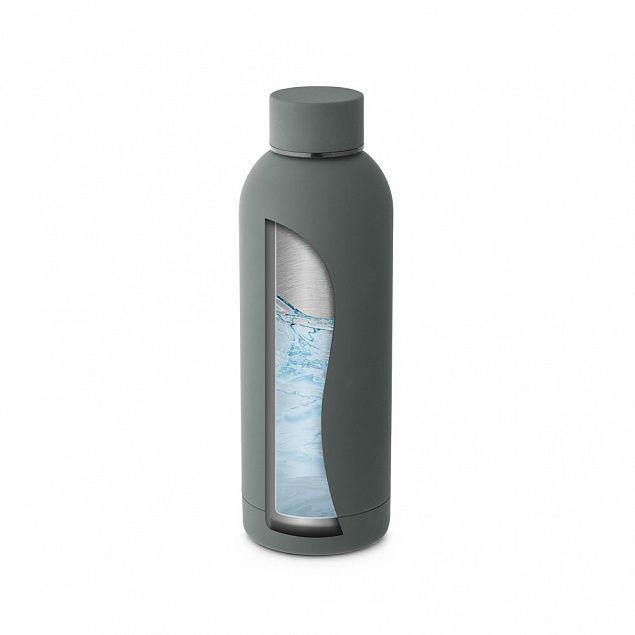 ODIN. Бутылка из нержавеющей стали 550 мл с логотипом  заказать по выгодной цене в кибермаркете AvroraStore