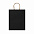 Пакет бумажный ARCE, Черный с логотипом  заказать по выгодной цене в кибермаркете AvroraStore