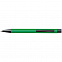 Пластиковая ручка, зеленая с логотипом  заказать по выгодной цене в кибермаркете AvroraStore