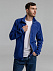 Куртка флисовая мужская TWOHAND синяя с логотипом  заказать по выгодной цене в кибермаркете AvroraStore