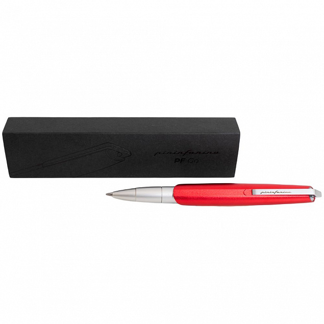 Шариковая ручка PF Go, красная с логотипом  заказать по выгодной цене в кибермаркете AvroraStore
