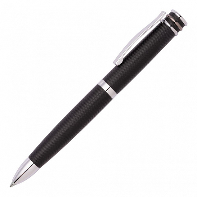 Ручка шариковая Austin Diamond Black с логотипом  заказать по выгодной цене в кибермаркете AvroraStore
