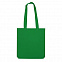 Cумка хозяйственная  Bagsy easy, зелёная с логотипом  заказать по выгодной цене в кибермаркете AvroraStore