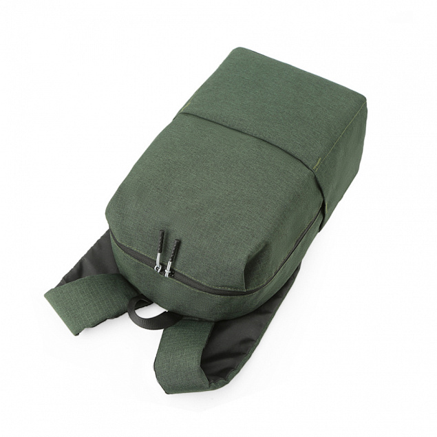 Рюкзак "Simplicity" - Зеленый FF с логотипом  заказать по выгодной цене в кибермаркете AvroraStore